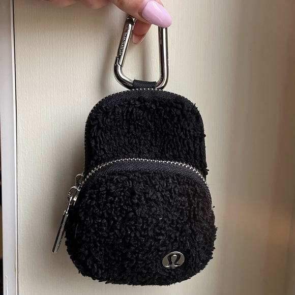lululemon athletica Handbags - Lululemon Nano Clip on Backpack Fleece